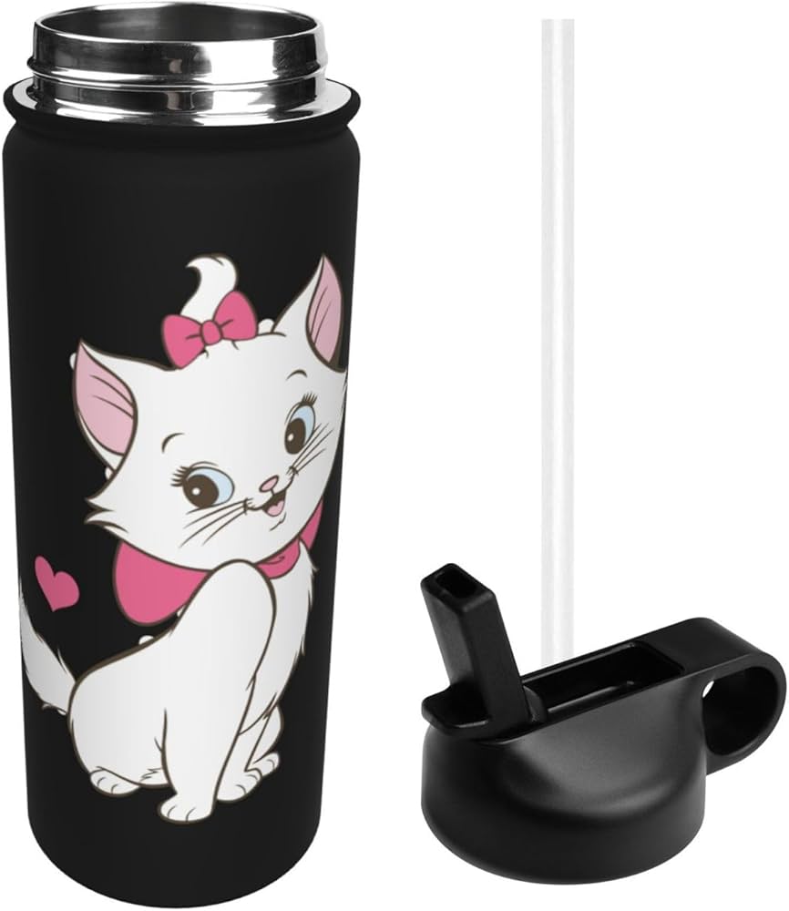 【新品】マリーちゃん♡ステンレスボトル ホルダー・ミニタオル付き 新品】マリーちゃん♡ステンレスボトル ホルダー・ミニタオル付き